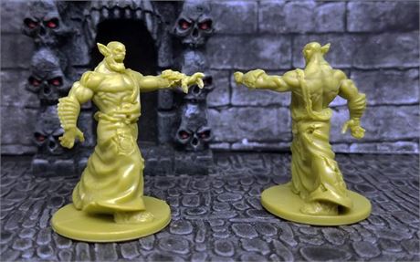 Orc Zombie Walker #4 from the Zombicide Black Plague - Green Horde by CMON