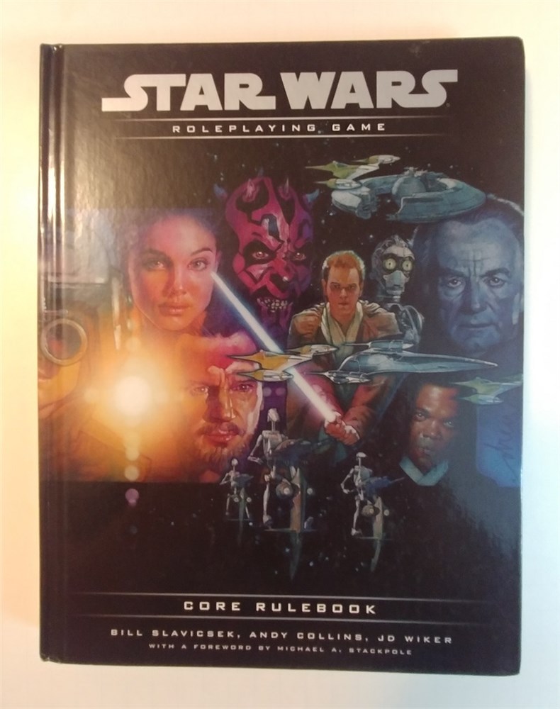 Rpg Auctions Star Wars Rpg Core Book Wotc 2000