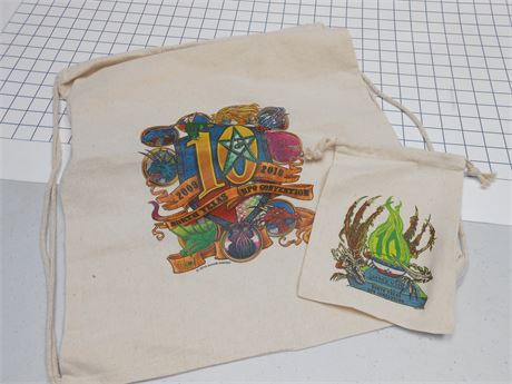 NTRPG CON AUCTION: 2018 Convention Backpack & Dice Bag 10th Anniversary!