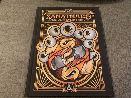 Xanathar's Guide to Everything rare limited cover!