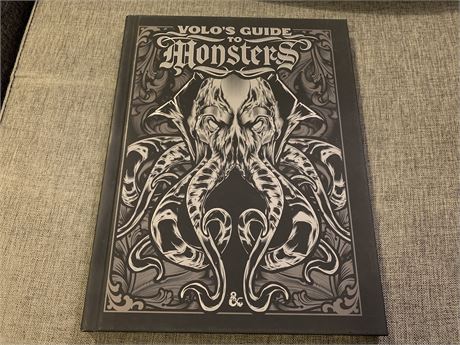 Volo's Guide to Everything rare limited edition cover