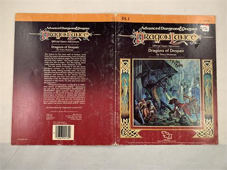 Dragons of Despair - TSR - DL1/9130