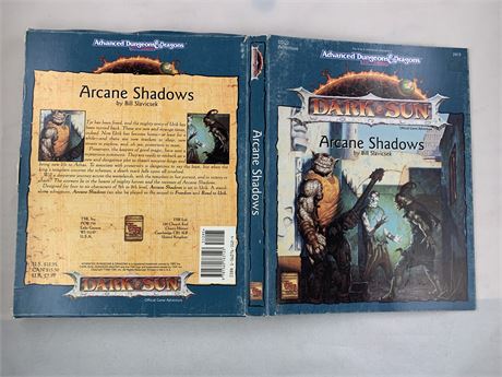 AD&D Arcane Shadows - TSR - DSQ2/2410