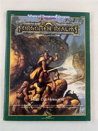 AD&D Hall of Heroes - TSR - FR7/9252