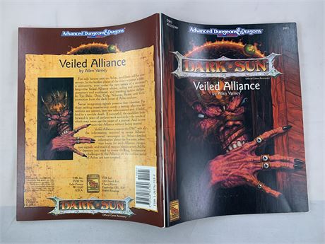 AD&D Veiled Alliance - TSR - DSR3/2411