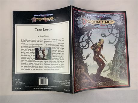 AD&D Tree Lords - TSR DLS2/9319