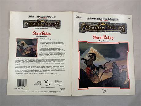 AD&D Storm Riders - TSR - FRA1/9281