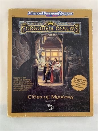 AD&D Cities of Mystery - TSR - 9262
