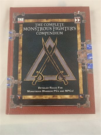D20 The Complete Monstrous Fighter's Compendium - Fast Forward Ent. - FAF2502