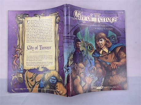 Tunnels and Trolls - City of Terrors,2nd Edition - Flying Buffalo