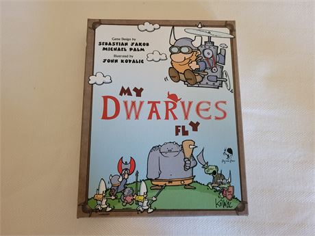 My Dwarves Fly card/board game by Pegasus Press