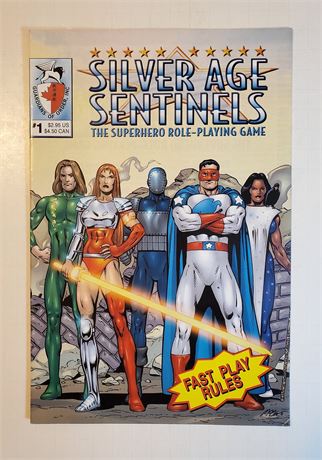Silver Age Sentinels : Fast Play Rules (Guardians of Order, 2002)