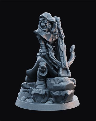 Legion of the Undead - Skeleton Crossbowman(3D Resin Print)