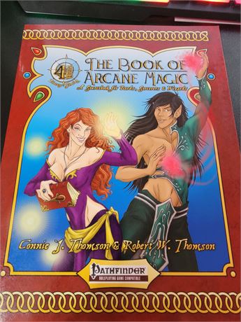 The Book of Arcane Magic: A Sourcebook for Bards Sorcerers & Wizards [2nd Print]