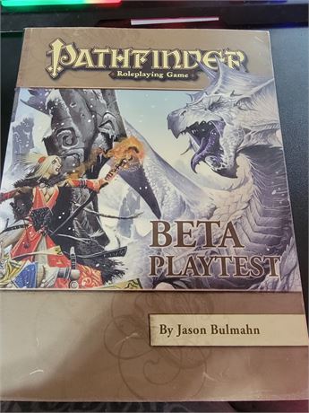Pathfinder [1e] Beta Playtest Softcover