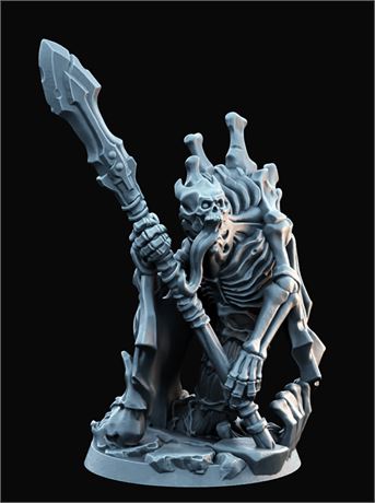 Legion of the Undead 2 - Bone Serpent #1 (3D Resin Print)