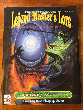 Lejend Master's Lore