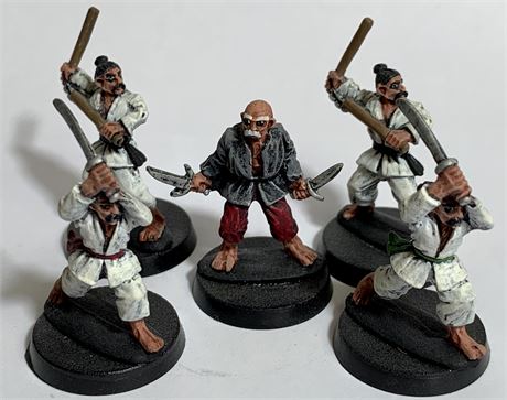 Deadlands Tong Gang (5) — painted