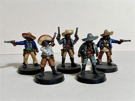 Deadlands Banditos A (5) — painted