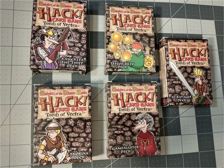 Hack! The Card Game Knights of the Dinner Table