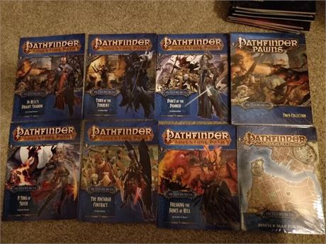 Pathfinder 1st Ed - Hell's Rebels Adventure Path - Complete Bundle
