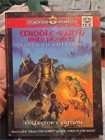 Middle -Earth Role Playing second edition collectors edition