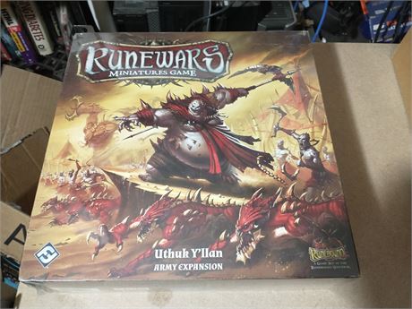 RuneWars Miniature Game - Uthuk Y'llan Army Expansion, new in shrink
