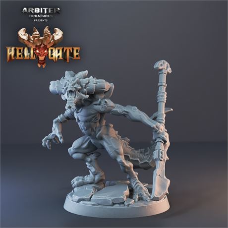 Hellgate - Lesser Demon #2 (3D Resin Print)