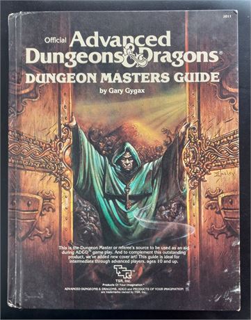 TSR2011 Dungeon Master Guide Orange Spine Dungeons & Dragons