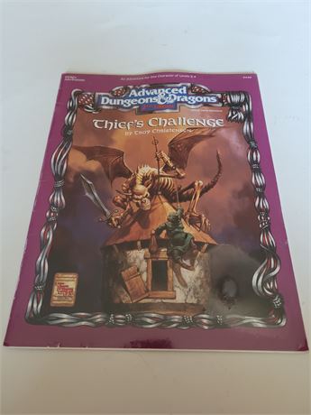 HHQ3 Thief's Challenge - 2nd Edition AD&D - New in Shrink