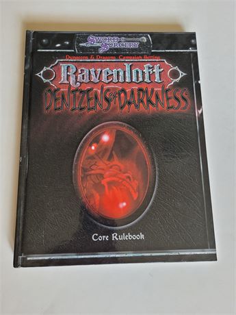 Sword & Sorcery Ravenloft Denizens of Darkness Core Rulebook (hardcover)