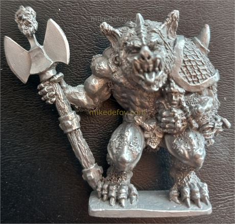 Ral Partha 31-017 Demon Beast Fiend Factory 25mm Metal Miniature