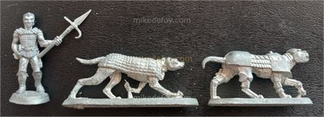 Ral Partha 11-429 Kennel Master War Dogs 25mm Dungeons & Dragons Metal Miniature